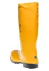 A yellow rubber boot on a white background. Produktbild-Vorschau