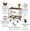 WENKO Chariot de cuisine DINE Serveur sur roulettes Trolley Voir les images du produit 4