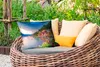 MuchoWow® Outdoor Kissen - Italien - Sonnenuntergang - See Produktbild-Vorschau 3