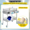 SucceBuy carrello di servizio da laboratorio, carrello in Anteprima dell’immagine prodotto 4