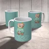 Mr. & Mrs. Panda Tasse Sekretärin Chef - Meeresbrise - Produktbild-Vorschau 5