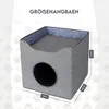 Kitty's Penthouse, casa per gatti, grotta per animali, Anteprima dell’immagine prodotto 5