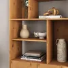 Wohnzimmerschrank SIMONA mit offenen Fächern, eiche farben Produktbild-Vorschau 4