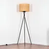 Dello Stehlampe aus Metall/Rattan in Schwarz/Natur Produktbild-Vorschau 8