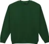 A plain studio shot of a green crewneck sweatshirt. Produktbild-Vorschau