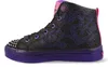 A single high-top sneaker with glitter and decorative elements. Podgląd zdjęcia produktu