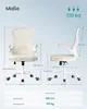 Diagrams and measurements of an ergonomic office chair. Produktbild-Vorschau