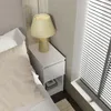 Nachttisch MAJA S1 25 cm Nachtschrank mit 1 Schublade Weiß Produktbild-Vorschau 5