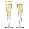 Goldnacht Champagnerglas-Set H23 Von Nathalie Jean | Rurik Produktbild-Vorschau 2