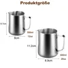 Milchkännchen Handheld Edelstahl Aufschäumkännchen mit Produktbild-Vorschau 11