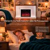 HOMAVO chimenea eléctrica con mueble, 23 pulgadas, Vista previa de la imagen del producto 6