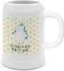 Mr. & Mrs. Panda Krug Einhorn Fitness - Weiß - Geschenk, Produktbild-Vorschau 1