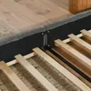 Podwójne łóżko Sweiko 140x200 cm, łóżko z jedwabiście Podgląd zdjęcia produktu 11