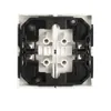 The back of a white electrical switch mechanism. Produktbild-Vorschau