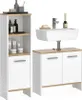 Badezimmermöbel-Set Vicco Karli Weiß/Goldkraft Eiche 2 Produktbild-Vorschau 6