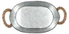 Pflanzentopf/Blumentopf Teil Jardin - oval - Zink - weis - Produktbild-Vorschau 3