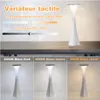 ZMH LED Lampe de table Touch Dimmable 3000-6500K Blanc Voir les images du produit 4