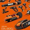Aku nožnice na trávu a kríky Worx WG801E.9 Produktbild-Vorschau 8