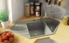PRIMAGRAN Eckspüle Grau 90x50cm, Granitspüle 1,5 Becken + Produktbild-Vorschau 7