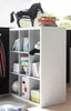Raumteiler - Weiß - 112 x 112 cm - 9 Fächer Produktbild-Vorschau 6