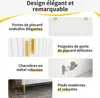 MODFU Buffet Bas Contemporain Avec Poignées Dorées Et Pieds Voir les images du produit 5