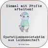 Mr. & Mrs. Panda Untersetzer Glas Operationsassistentin Produktbild-Vorschau 1