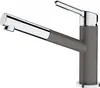 FRANKE Armatur ORBIT in CHROM-STEINGRAU mit Zugauslauf / Produktbild-Vorschau 1