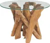 vidaXL Couchtisch Massivholz Teak Treibholz 60 cm Produktbild-Vorschau 18