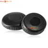 Two black headphone ear pads are shown on a white background. Produktbild-Vorschau