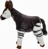 A plush toy Okapi standing on a white background. Produktbild-Vorschau
