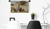 MuchoWow® Wandteppich Wandbehang Löwen - Wild - Afrika Produktbild-Vorschau 4