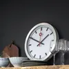 NeXtime 3999ST, Zeď, Hodiny, Kruh, Hliník, Bílá, Hliník, Náhled obrázku produktu 2