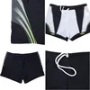 Aquarti Herren Kurze Badehose mit Streifen, Farbe: Schwarz Produktbild-Vorschau 3
