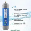 Bouteille de CO₂ jetable de 600 g pour gazéificateur, Voir les images du produit 2