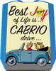 Best Joy of Life is Cabrio drive Parkscheibe in gelb mit 2 Produktbild-Vorschau 1