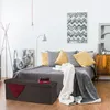 Relaxdays Sitzbank, mit Stauraum, faltbar, gepolstert, mit Produktbild-Vorschau 5