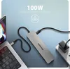 AXAGON Axagon HMC-7HX2 USB-C 5Gbps DUAL 4K DISPLAY 7in1 Hub Produktbild-Vorschau 4
