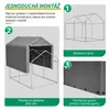 Gerätehaus Garagenzelt Carport Folienzelt Gartenschuppen Produktbild-Vorschau 5