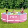 INTEX 28290ND - Pink Metal Frame Pool (244x76cm) Produktbild-Vorschau 3