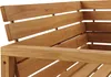 Eckbank Gartenbank Teakholz 255 / 195 x 68 x 95 cm FREETOWN Produktbild-Vorschau 3