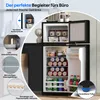 Merax 92L mini lednička s mrazákem 22 l, skleněnými dvířky Náhled obrázku produktu 10