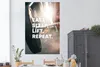 MuchoWow® Poster Essen, schlafen, aufstehen, wiederholen. - Produktbild-Vorschau 2