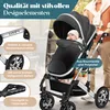 KESSER® Loops Kinderwagen 4 in 1 Kombikinderwagen Produktbild-Vorschau 3