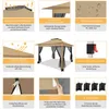 Pavillon 3,6 x 3,6 m, pavillon pliable, chapiteau, tente de Voir les images du produit 7