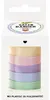 Folia Geschenkband PASTELL satiniert pink orange gelb gruen Produktbild-Vorschau 1