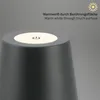 Lampada da tavolo Briloner a batteria, touch, regolabile in Anteprima dell’immagine prodotto 7