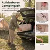 KOMFOTTEU Nafukovací stan pro 4 osoby, kempingový stan se 2 Náhled obrázku produktu 7