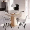 Kondela Jídelní stůl Eugo 79x79 cm - dub sonoma Náhled obrázku produktu 2