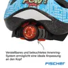 Fischer Kinder-Fahrradhelm Comic, Größe S/M = Kopfumfang 51 Produktbild-Vorschau 8