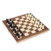 Jeu d'échecs 3 en 1 Jeu d'échecs magnétique en bois 34 cm Voir les images du produit 7